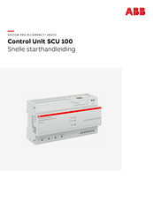 ABB System pro M compact InSite SCU 100 Snelle Start Instructie