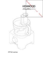 Kenwood Multipro FP730 Series Handleiding