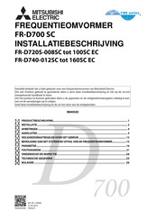 Mitsubishi Electric FR-D720S-014SC EC Installatiehandleiding