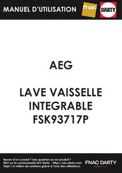 AEG FSK93717P Gebruiksaanwijzing