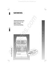 Siemens SL65A590 Gebruiksaanwijzing