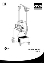 GYS GYSPOT INVERTER EVOLUTION PTI-s7 Handleiding