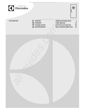 Electrolux EUF2040AOW Gebruiksaanwijzing