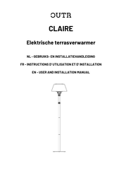 OUTR CLAIRE Gebruikers- En Installatiehandleiding