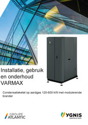 Atlantic Ygnis VARMAX 320 Installatie, Gebruik En Onderhoud