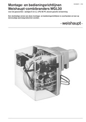 Weishaupt WGL30 Montage- En Bedieningshandleiding