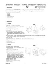 Velleman CAMSETW1 Handleiding