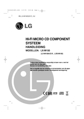 LG LX-M150D Handleiding