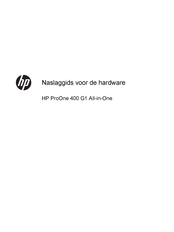 HP ProOne 400 G1 All-in-One Naslaggids