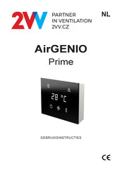 2VV AirGENIO Prime Gebruiksinstructies