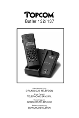 Topcom Butler 137 Gebruiksaanwijzing