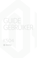 danew K504 Gebruikersgids