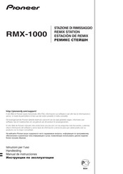 Pioneer remixbox RMX-1000 Handleiding