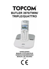 Topcom BUTLER 3970 QUATTRO Handleiding