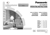 Panasonic CS-PE12CKE Gebruiksaanwijzing