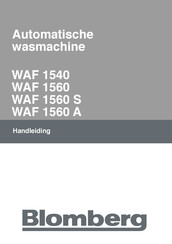 Blomberg WAF 1560 Handleiding