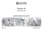 Hayter 560 Gebruikershandleiding