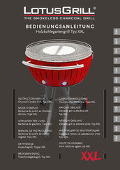 LotusGrill XXL Gebruikshandleiding