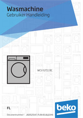 Beko WCV 6711 BC Gebruikershandleiding