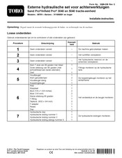 Toro 311000001 Installatie-Instructies