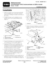 Toro Groundsmaster 4100-D Installatie-Instructies