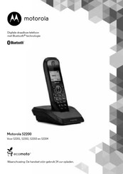 Motorola ecomoto S2202 Handleiding