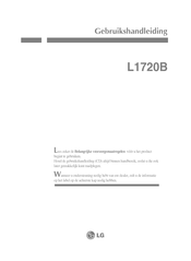 LG L1720B Gebruikershandleiding