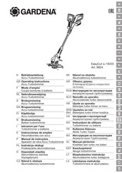 Gardena EasyCut Li-18/23 Gebruiksaanwijzing