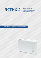 Sentera Controls RCTHX-2 Series Montagehandleiding