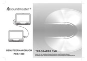 SOUNDMASTER PDB-1800 Gebruikershandleiding