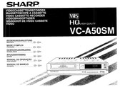 Sharp VC-A50SM Gebruiksaanwijzing