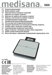 Medisana BS 460 Gebruiksaanwijzing