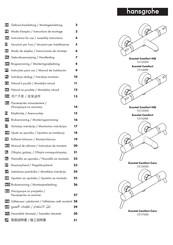 Hansgrohe Ecostat Comfort 13116 Series Handleiding