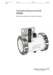 Endress+Hauser CAV01 Handleiding