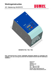 Domel INVENTO T03 Bedieningsinstructies