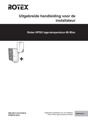 Rotex RRLQ011-014-016CA Handleiding