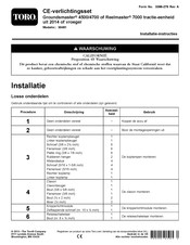 Toro 30491 Installatie-Instructies