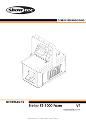 SHOWTEC Stellar FZ-1000 Fazer Gebruikershandleiding