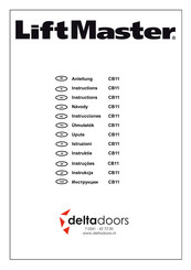 LiftMaster deltadoors CB11 Instructie