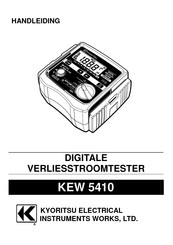 Kyoritsu Electrical Instruments Works KEW 5410 Handleiding