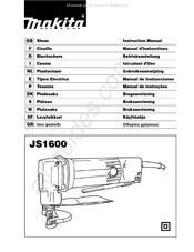 Makita JS1600 Gebruiksaanwijzing