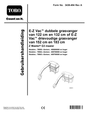 Toro E-Z Vac Gebruikershandleiding