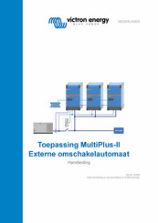 Victron energy MultiPlus-II Handleiding