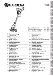 Gardena ComfortCut Plus 500/27 Gebruiksaanwijzing