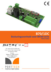 Portech B70/1DC Handleiding