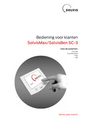 Solvis SolvisBen SC-3 Bedieningsinstructies
