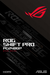 ASus ROG Swift Pro PG248QP Handleiding