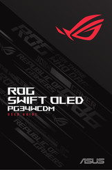 ASus ROG Swift OLED PG34WCDM Handleiding