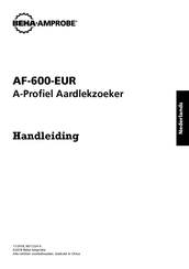 Beha-Amprobe AF-600-EUR Handleiding