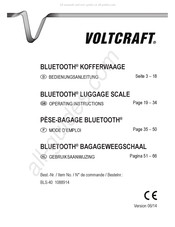 VOLTCRAFT 1088914 Gebruiksaanwijzing